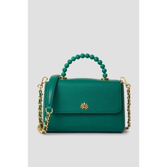 Lele Sadoughi Handbags - Lele Sadoughi Tabitha Pearl Top Handle Bag